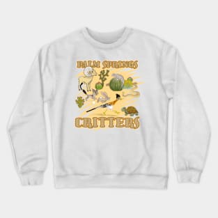 Palm Springs Critters Crewneck Sweatshirt